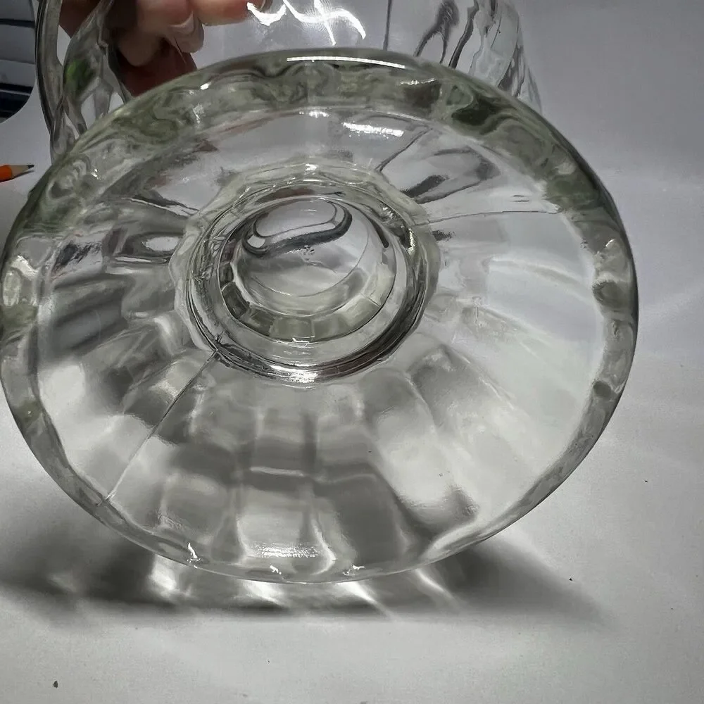 Vintage Bloomfield Stainless Steel 3766 Insert Ring & Glass Shrimp Cocktail Bowl